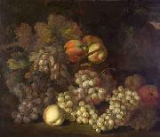 Jakob Bogdani Still Life with Pomegranates and Figs oil painting artist